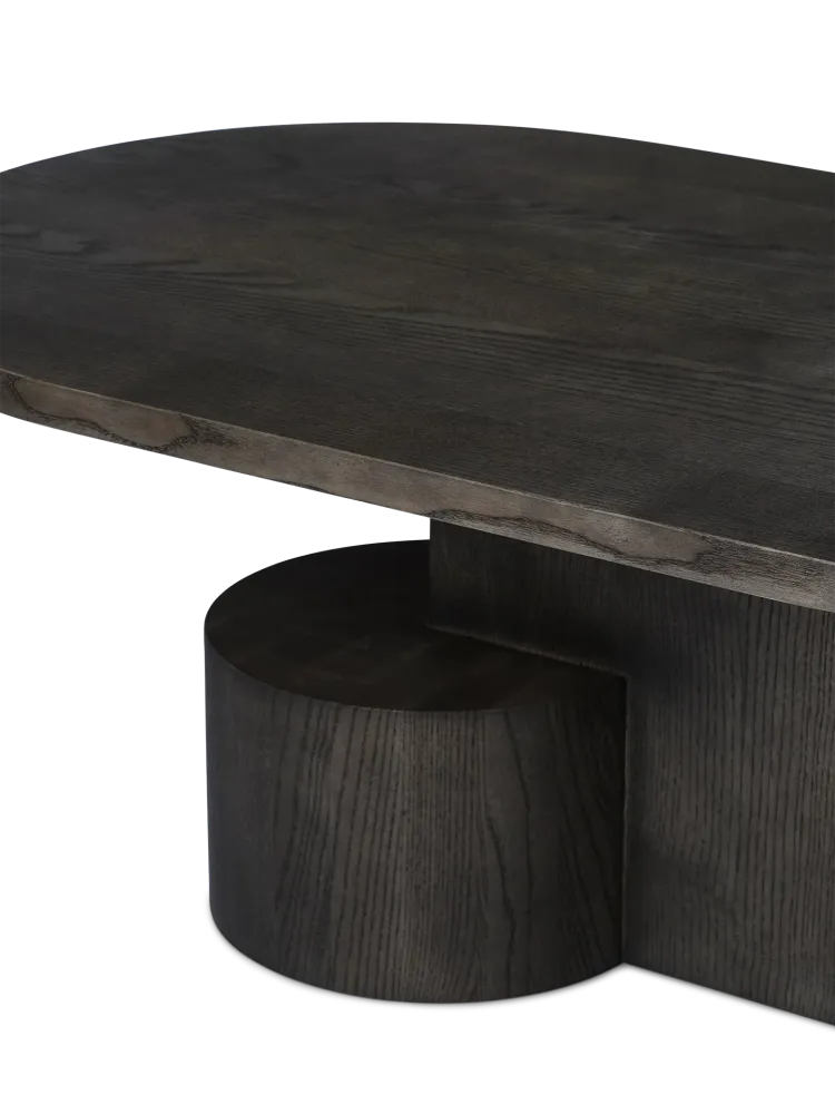 Insert Coffee Table - Black Stained Ash