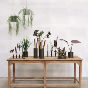 Trademark Living Sikasso jernpotte med læderstrop