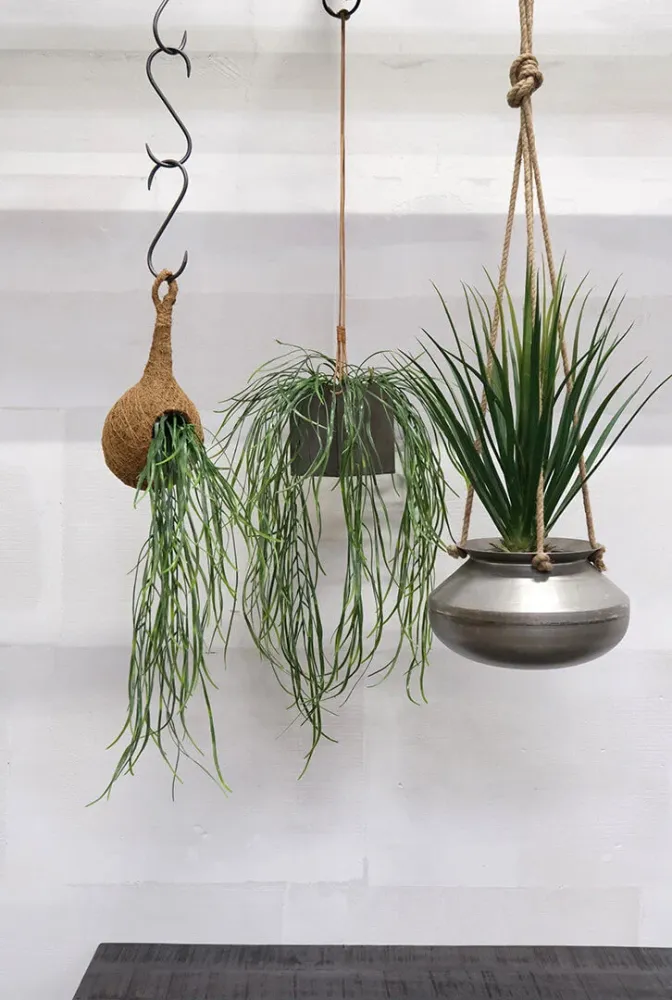 Trademark Living Sikasso jernpotte med læderstrop