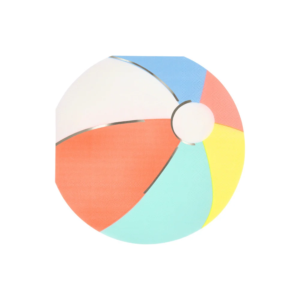 Meri Meri servietter, Beach Ball
