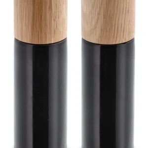 Bitz salt- og peberkværnsæt - onyx - 17 cm