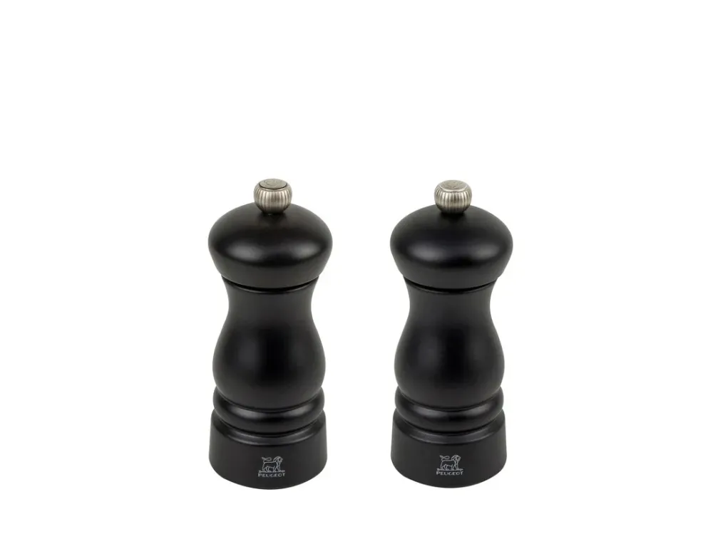 Peugeot Clermont Salt- og peberkværnsæt 13 cm Mat onyx