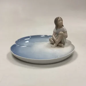 Bing og Grøndahl Art Nouveau Skål med Tommelise No. 2378
