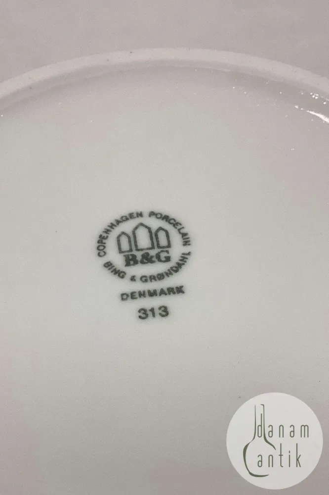 Bing og Grøndahl Blå Orkide Salatskål No 313