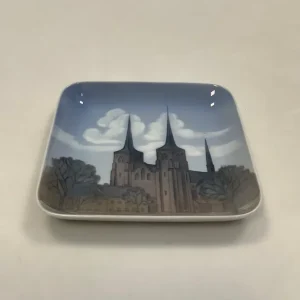 Bing og Grøndahl Skål 455 Serie Roskilde Domkirke No 606