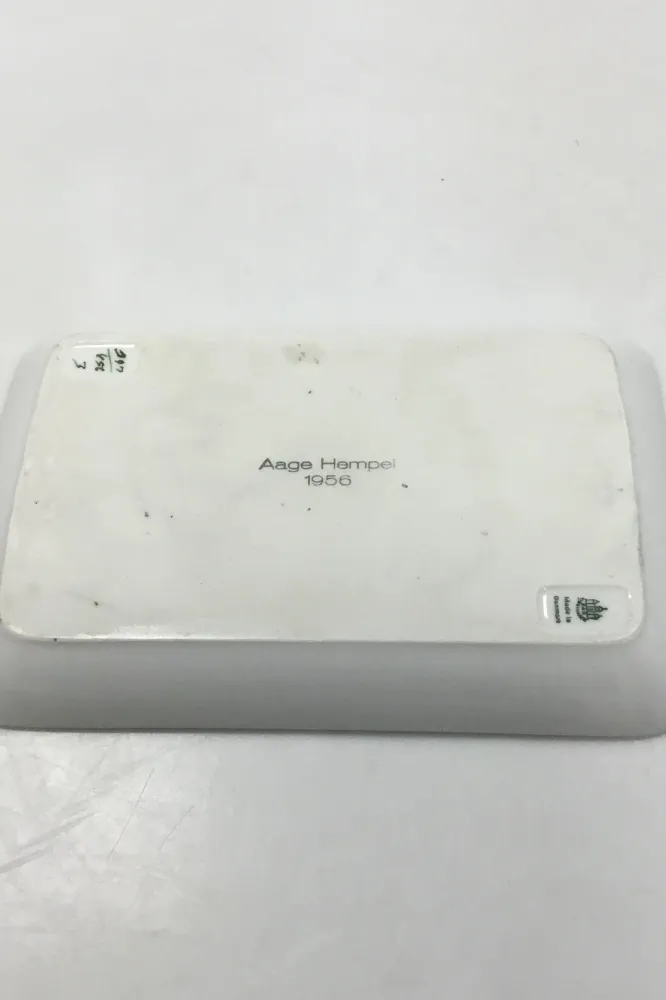Bing og Grøndahl Skål 456 Serie - Aage Hempel 1956 No. 456/597