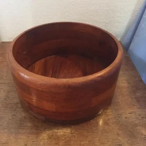Kjeni, Skål teak 20,5 cm.