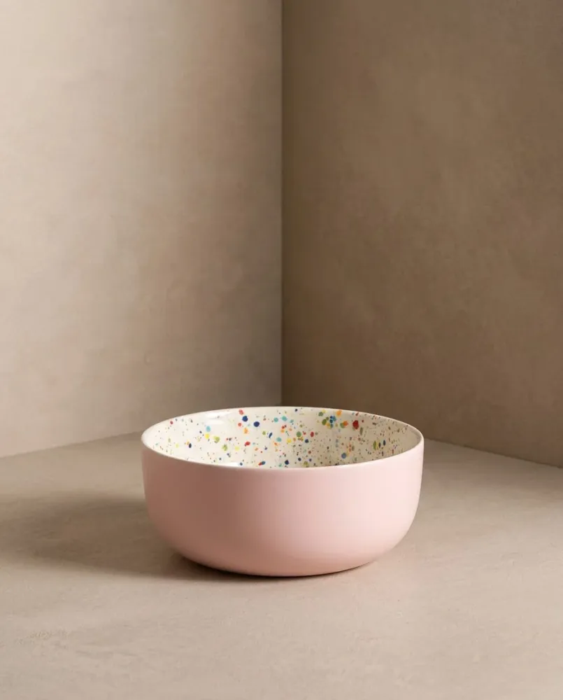 Breeze Party I Salatskål 26cm Pink MT