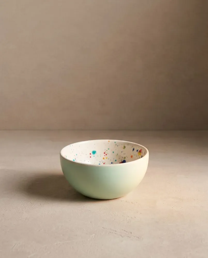 Breeze Party I Stentøj Mini Bowl Blaa MT
