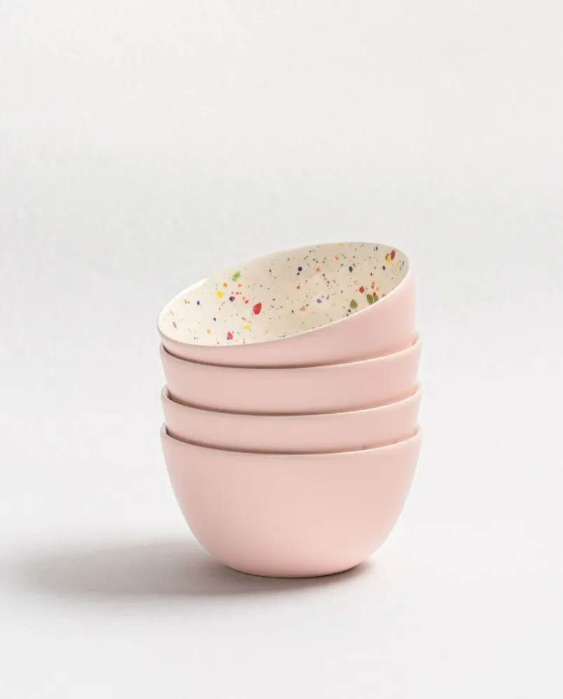 Breeze Party I Stentøjsskål 16cm Pink MT