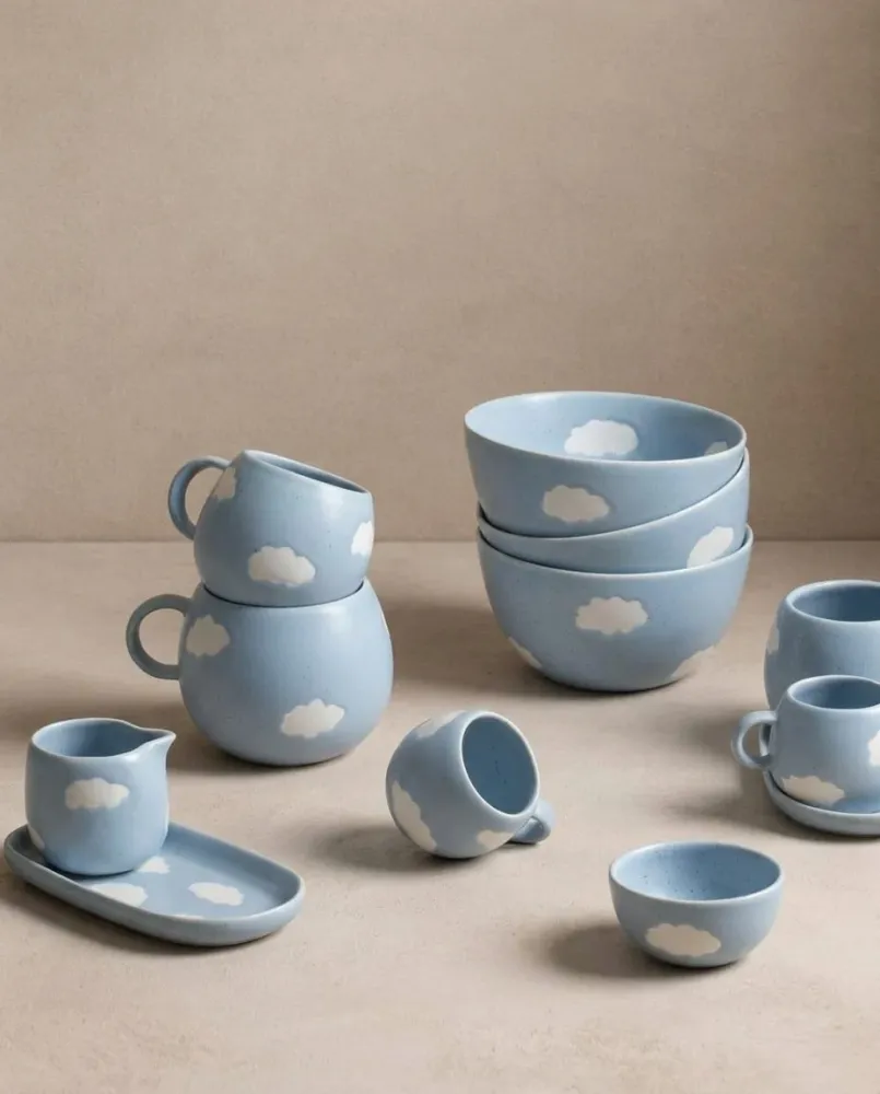 Cloud Stoneware Mini Skål MT