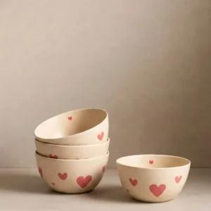 Cozy Hearts stentøjsskål 16 MT