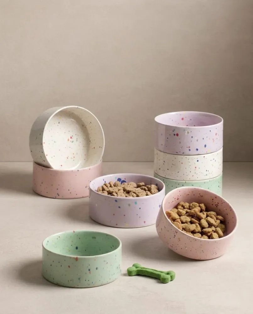 New Party Pet Bowl 14cm Sæt 2 Grøn MT