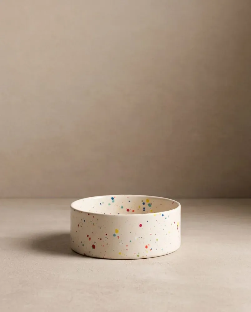 New Party Pet Bowl 16,5cm Sæt 2 Hvid MT