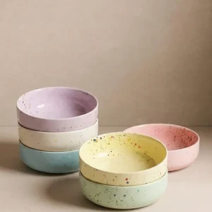 New Party Skål 19cm - Bland 6 stk MT