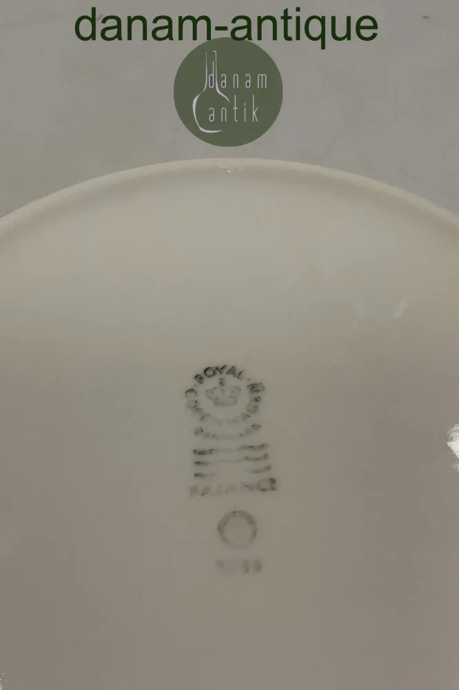 Royal Copenhagen Fajance Rødkant Smørbrik No 3088