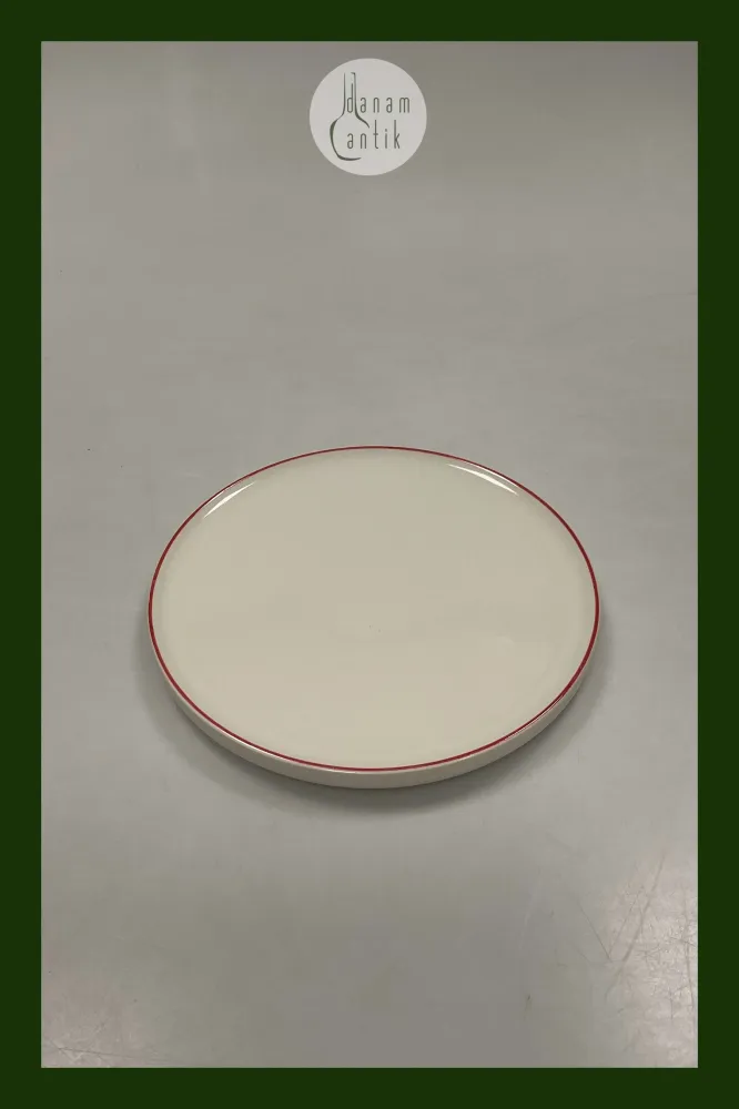 Royal Copenhagen Fajance Rødkant Smørbrik No 3088