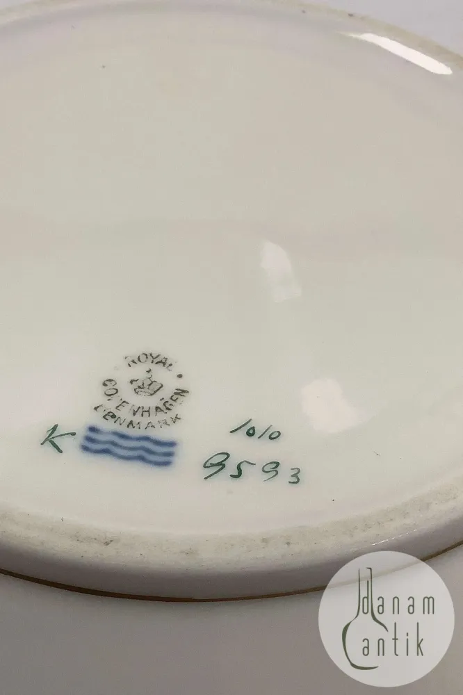 Royal Copenhagen Fensmark Rund skål No 9593