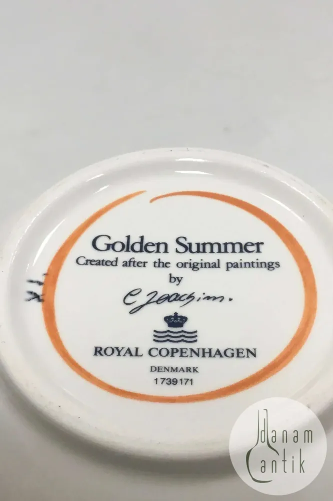 Royal Copenhagen Gylden Sommer Sovseskål uden låg No 171