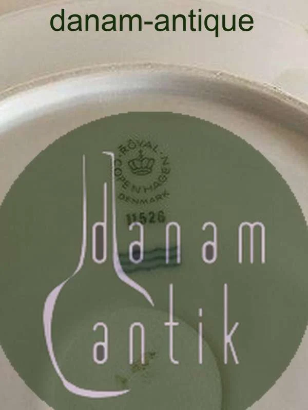 Royal Copenhagen Hvid Vifte Skål No. 11526