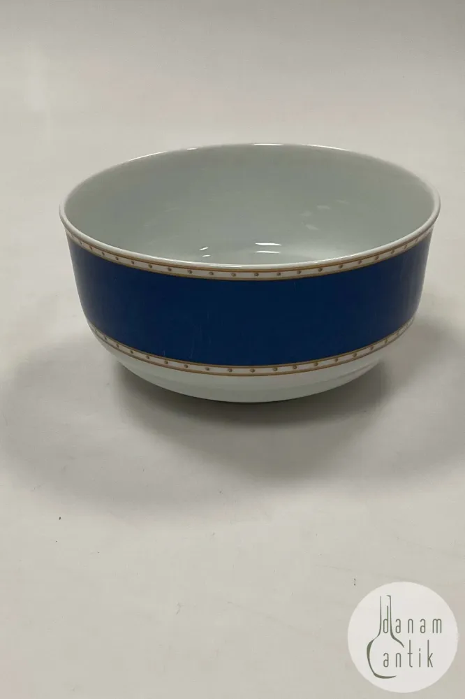 Royal Copenhagen Liselund Skål Mørkeblå No 577