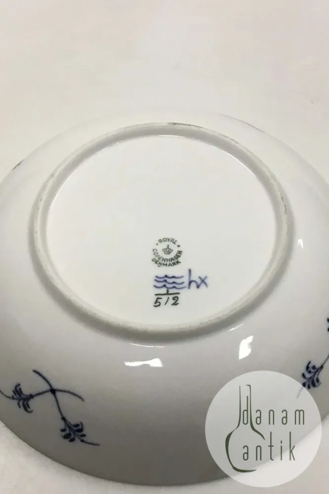 Royal Copenhagen Musselmalet Halvblonde Skål No 512