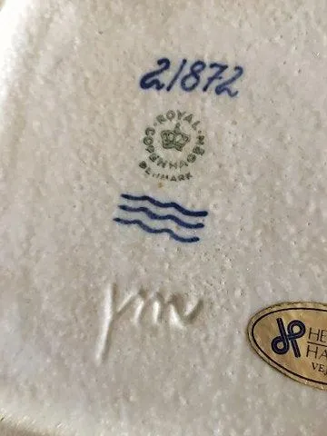 Royal Copenhagen Stentøjsskål / Askebæger No 21872 af Jørgen Mogensen
