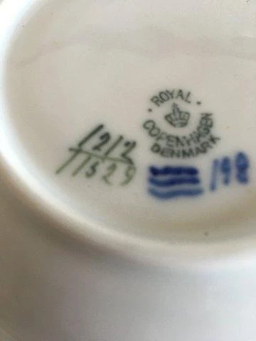 Royal Copenhagen Blå Vifte Skål No. 11529