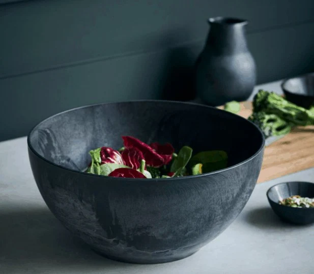 Salatskål i beton look