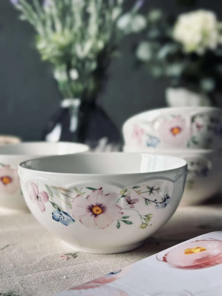 Skål Flora Lilla