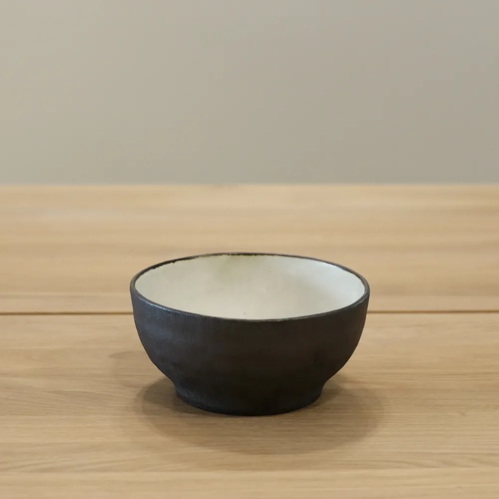 Kōyō skål med grå/brun metallic