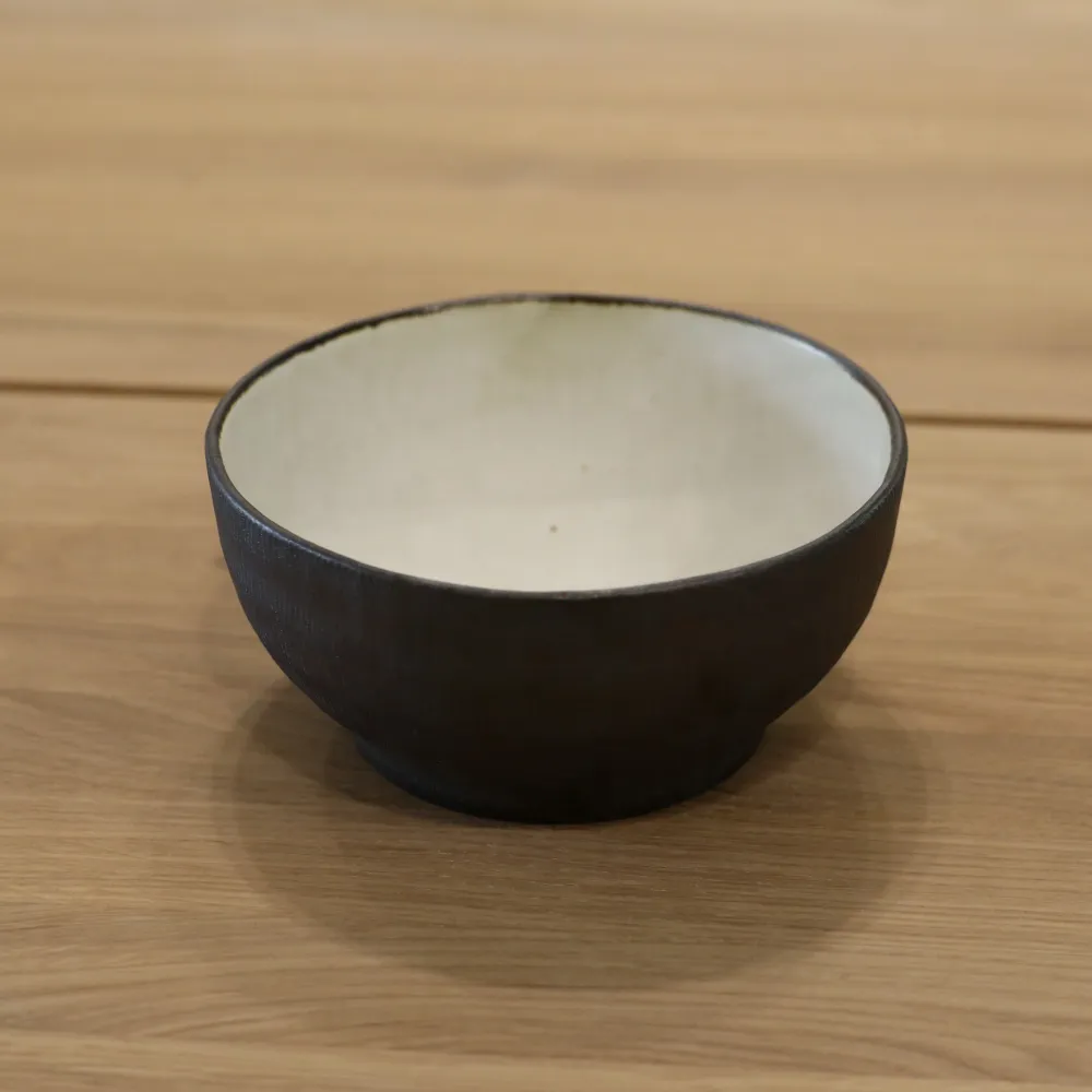 Kōyō skål med grå/brun metallic