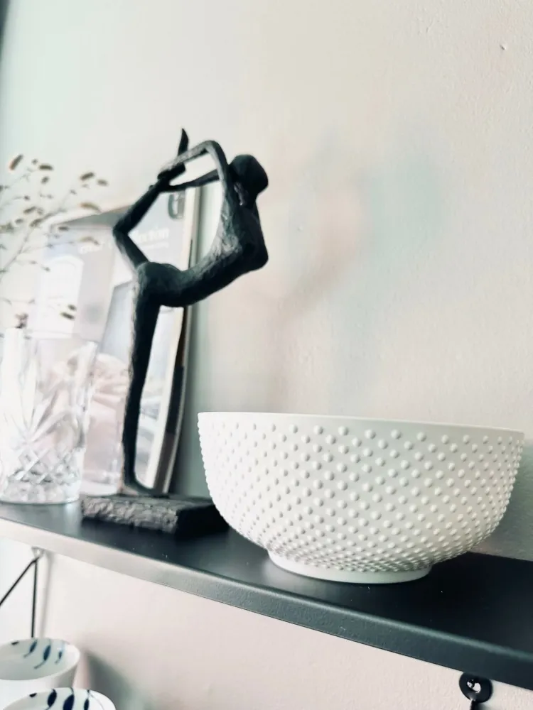 Skål 17 cm – White Melamin