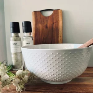 Skål 25 cm – White Melamin