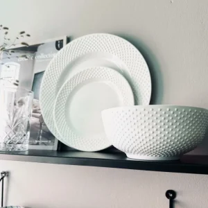 Skål 17 cm – White Melamin
