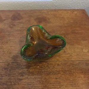 Ukendt, Skål med indlagte bobler 8 cm.