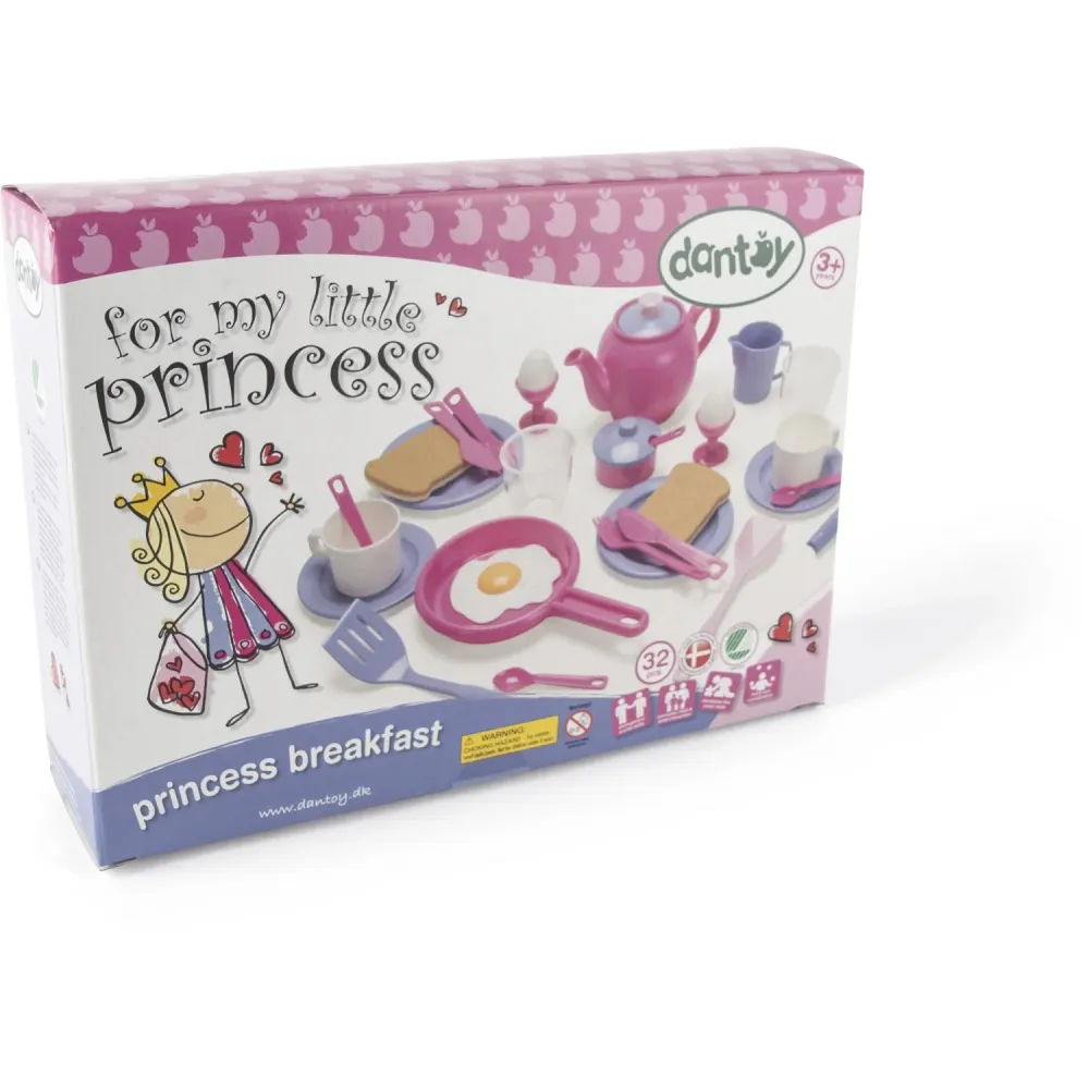 Dantoy My Little Pincess Morgenmadssæt I Æske 32 Dele