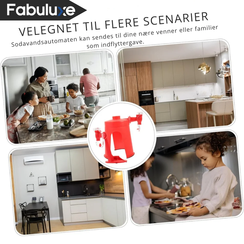 Burr Grinder SodaFlow™ | Tap din yndlingsdrink uden at spilde!