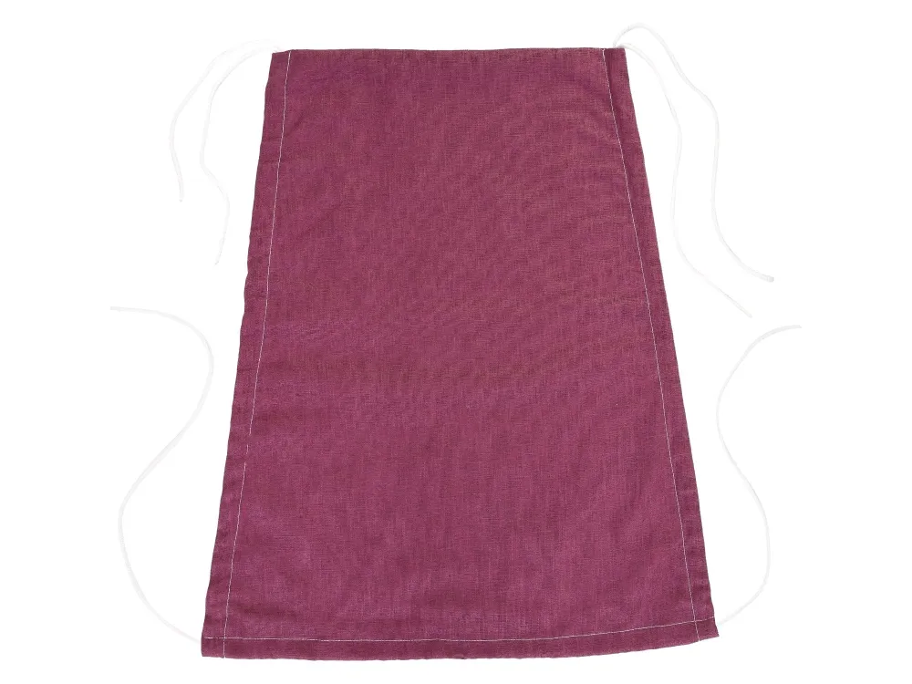 Mørk magenta linned markise