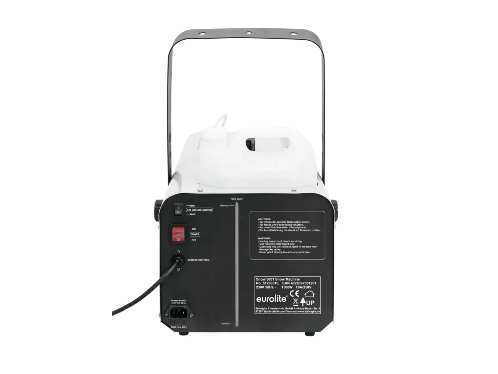 Eurolite Snow 5001 - Snemaskine (1500W)