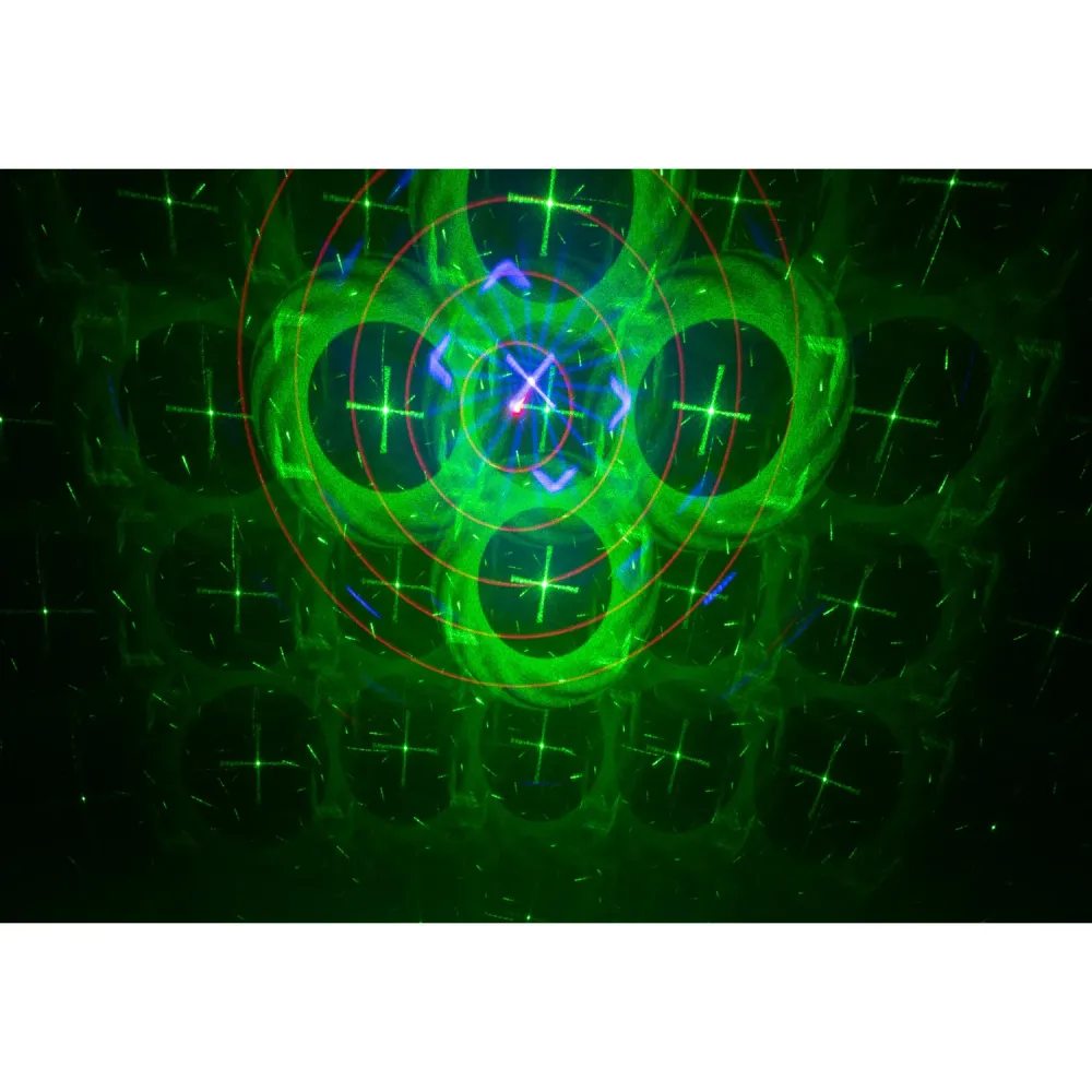 Ibiza Batteridrevet Lyseffekt m. Laser