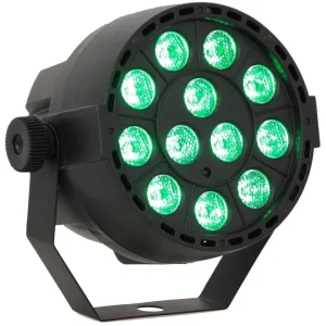 LED Spot Multicolor m. fjernbetjening(12x3W)