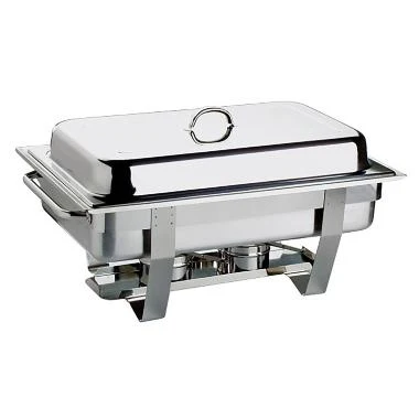 Chafing Dish 1/1GN 35.5x60x30 cm til brændpasta Stain-free Stål,stk