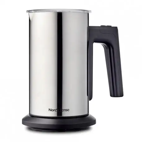 Mælkeskummer 550 watt sølv/sort