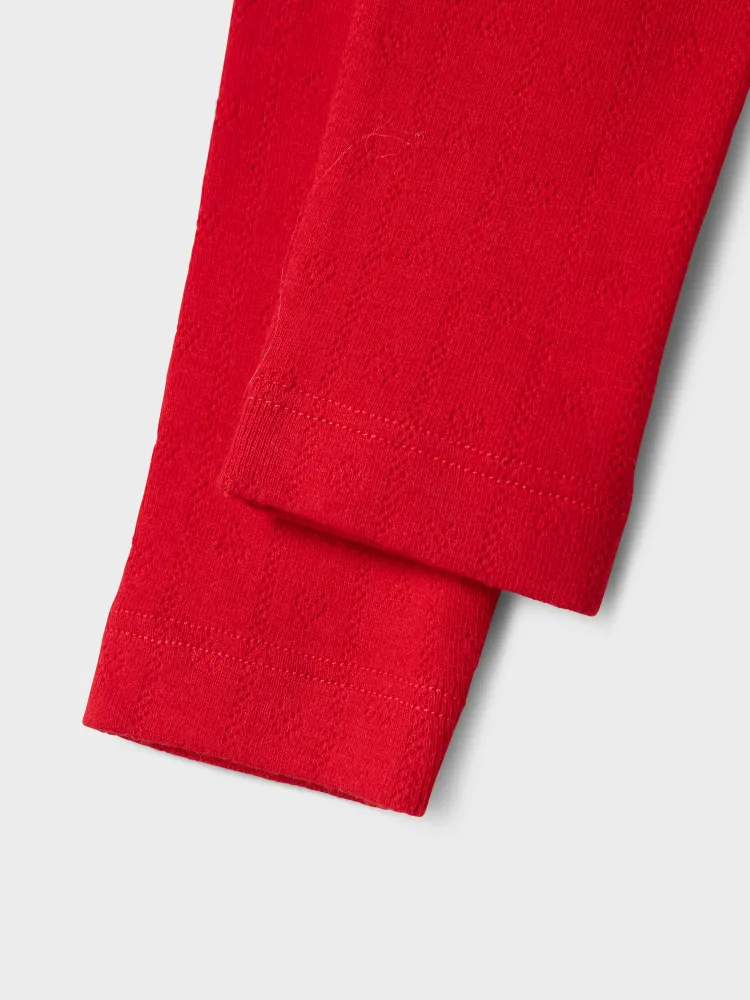 Name It Dagnes Leggings - Chinese Cherry 92