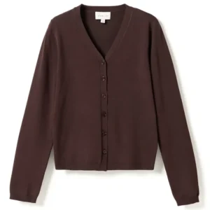 Noella - N-Marg Knit Cardigan 16020002 - 674 - Chocolate Xs