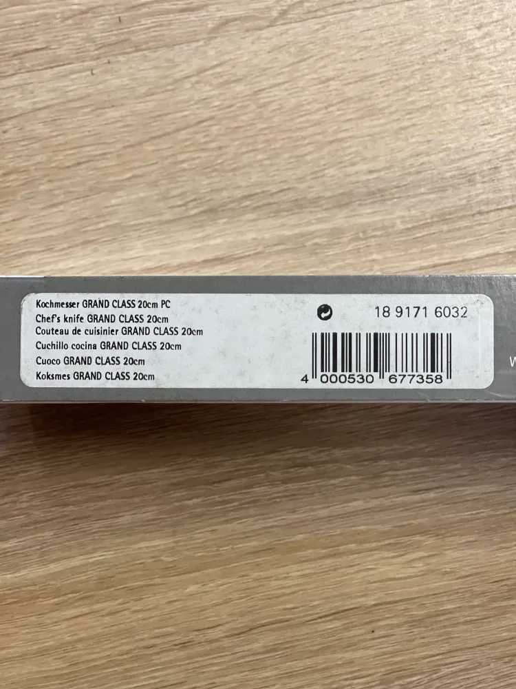 WMF GRAND CLASS CHEF´S KNIFE 20CM KOKKEKNIV Blade Guard