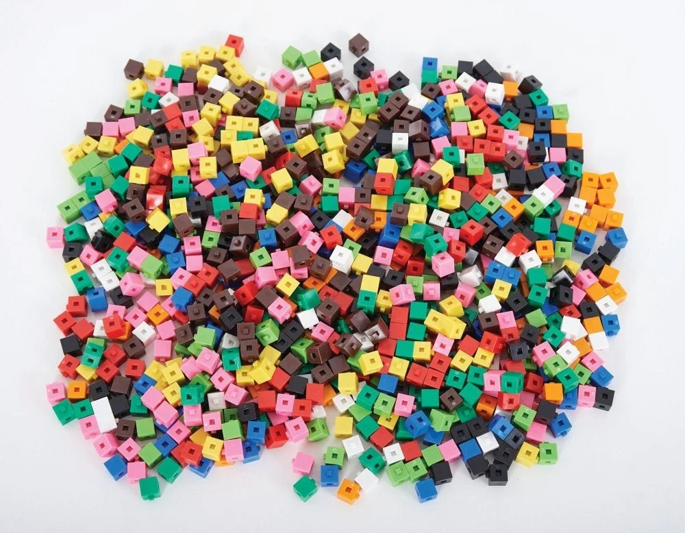 Centimeter Cubes Terninger - 1 pose / 1000 stk.
