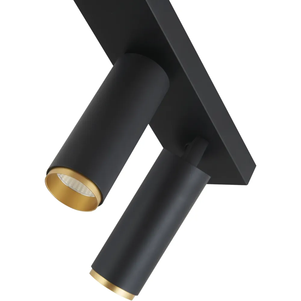 X-BEAM DOBBELTSPOT SORT/GULD