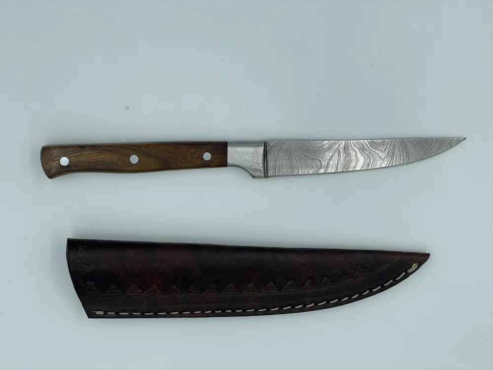 Gobar Damaskus hardened steak kniv Holiday Gifting